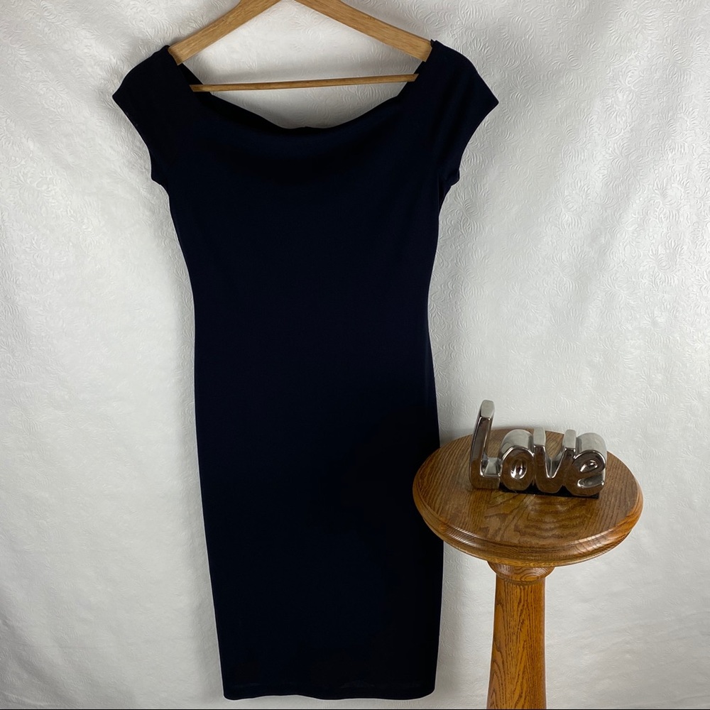 Cute LAUNDRY by Shelli Segal Dark Navy Dress